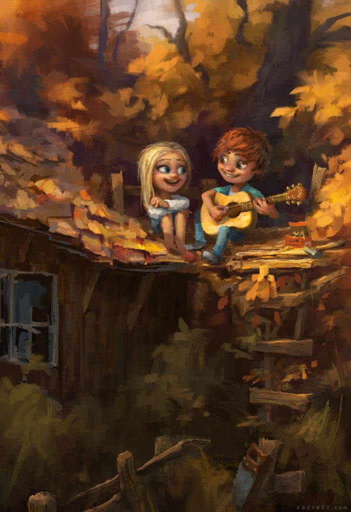 Illustrator Shows In Adorable Images The True Meaning Of Love Between Couples