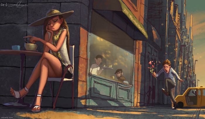 Illustrator Shows In Adorable Images The True Meaning Of Love Between Couples