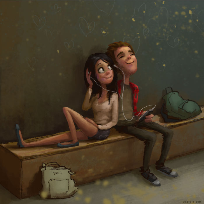 Illustrator Shows In Adorable Images The True Meaning Of Love Between Couples