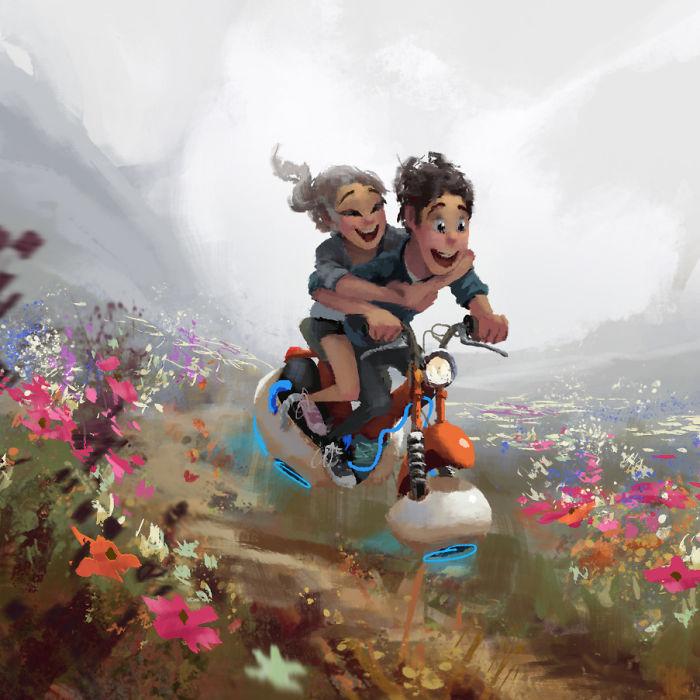 Illustrator Shows In Adorable Images The True Meaning Of Love Between Couples