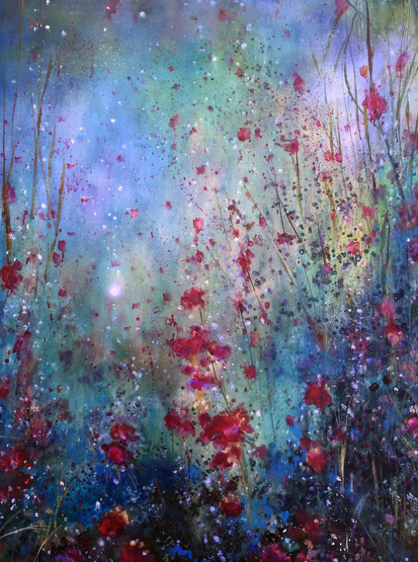 The Moon And The Poppies