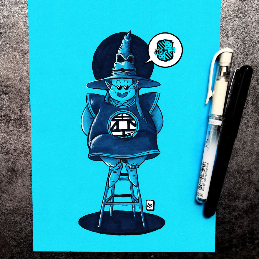 What Would Happen If The Harry Potter's Sorting Hat Shows Up In Dragon Ball's World?