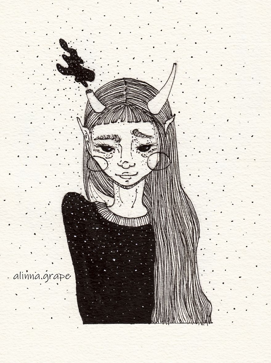 I'm Illustrating Characters Based On My Moody Feelings. I'm Illustrating Characters Based On My Moody Feelings.