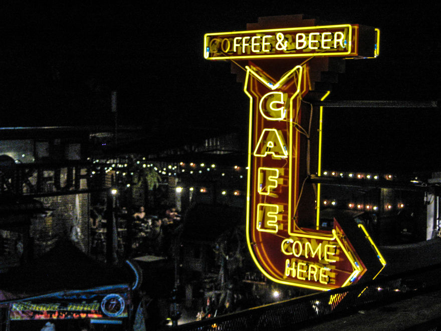 Looking Down Onto The Market