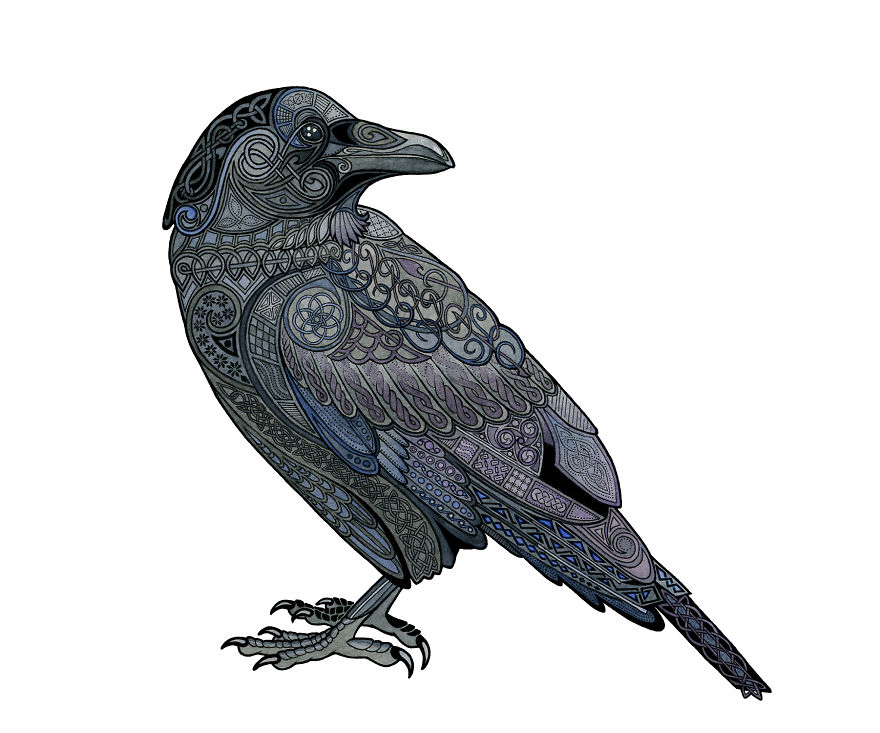 Celtic Raven