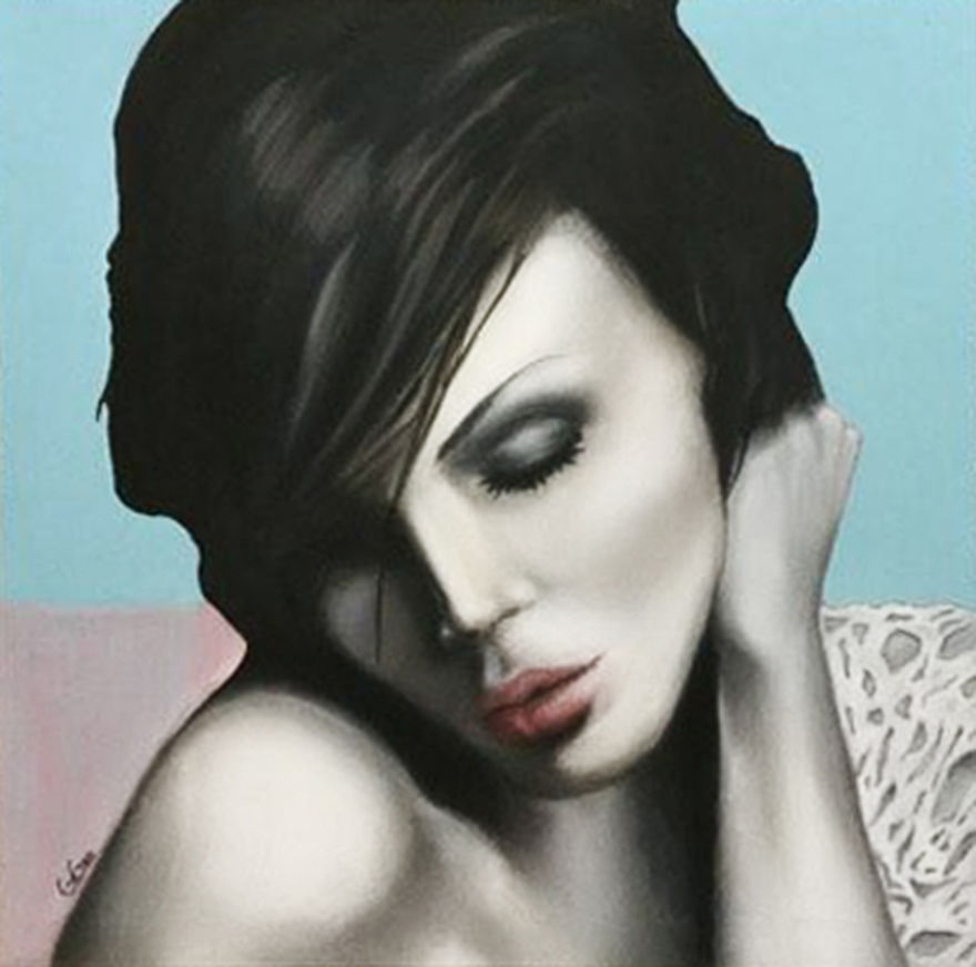 Identità Pensante - Oil On Canvas By Giuseppina Irene Groccia Gigro