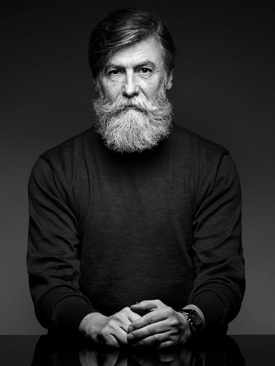 Retired-Hipster Philippe Dumas Has Become A Model At Age Of 60