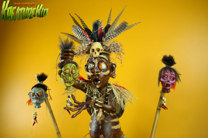 I Am A Special Effects Artist And Here're Some Of My Monsters I Made For Movies