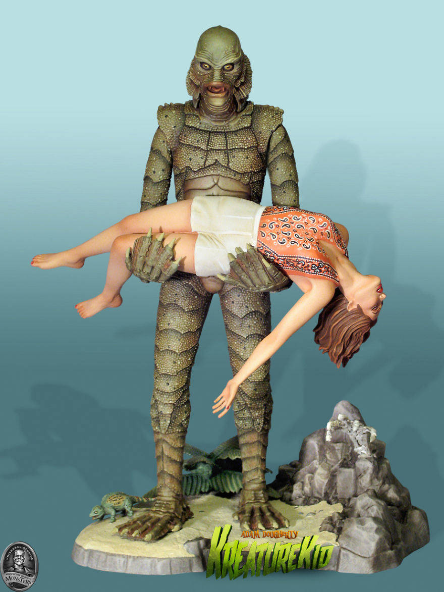 I Am A Special Effects Artist And Here're Some Of My Monsters I Made For Movies