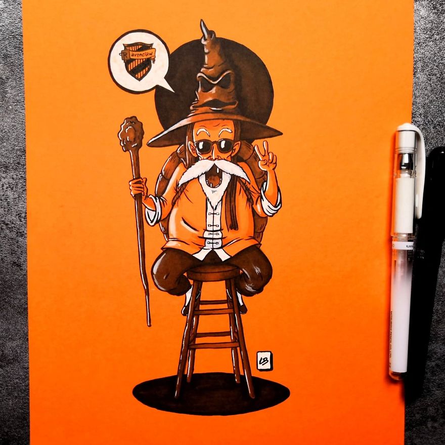 What Would Happen If The Harry Potter's Sorting Hat Shows Up In Dragon Ball's World?