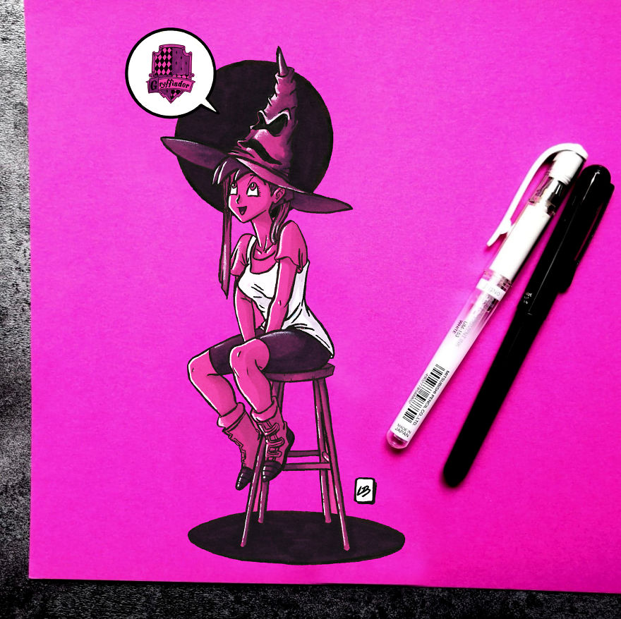 What Would Happen If The Harry Potter's Sorting Hat Shows Up In Dragon Ball's World?