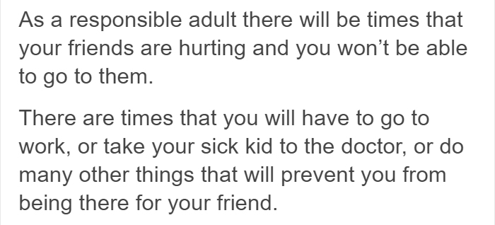 Woman Shares A Powerful Message Explaining Why Friends Can't Always Be There For You, And It's Eye-Opening