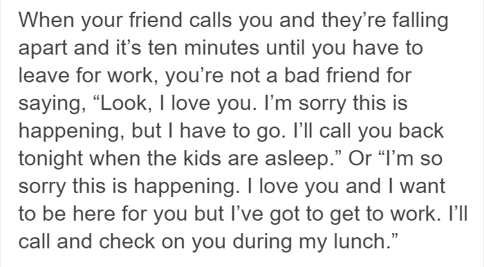 Woman Shares A Powerful Message Explaining Why Friends Can't Always Be There For You, And It's Eye-Opening