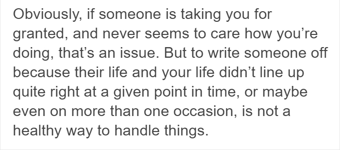 Woman Shares A Powerful Message Explaining Why Friends Can't Always Be There For You, And It's Eye-Opening