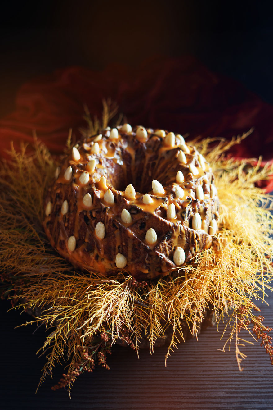 Wild Berry Barmbrack With Goji Berry Icing
