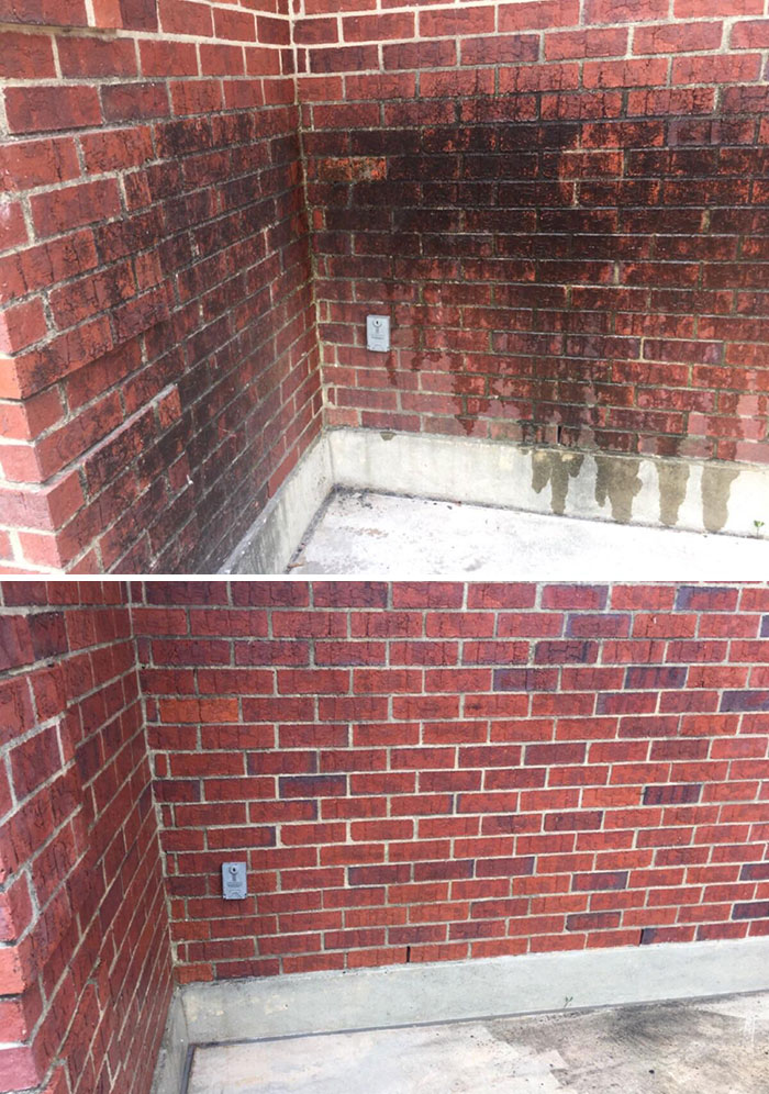 Probably The Most Satisfying Moment I’ve Had Power Washing