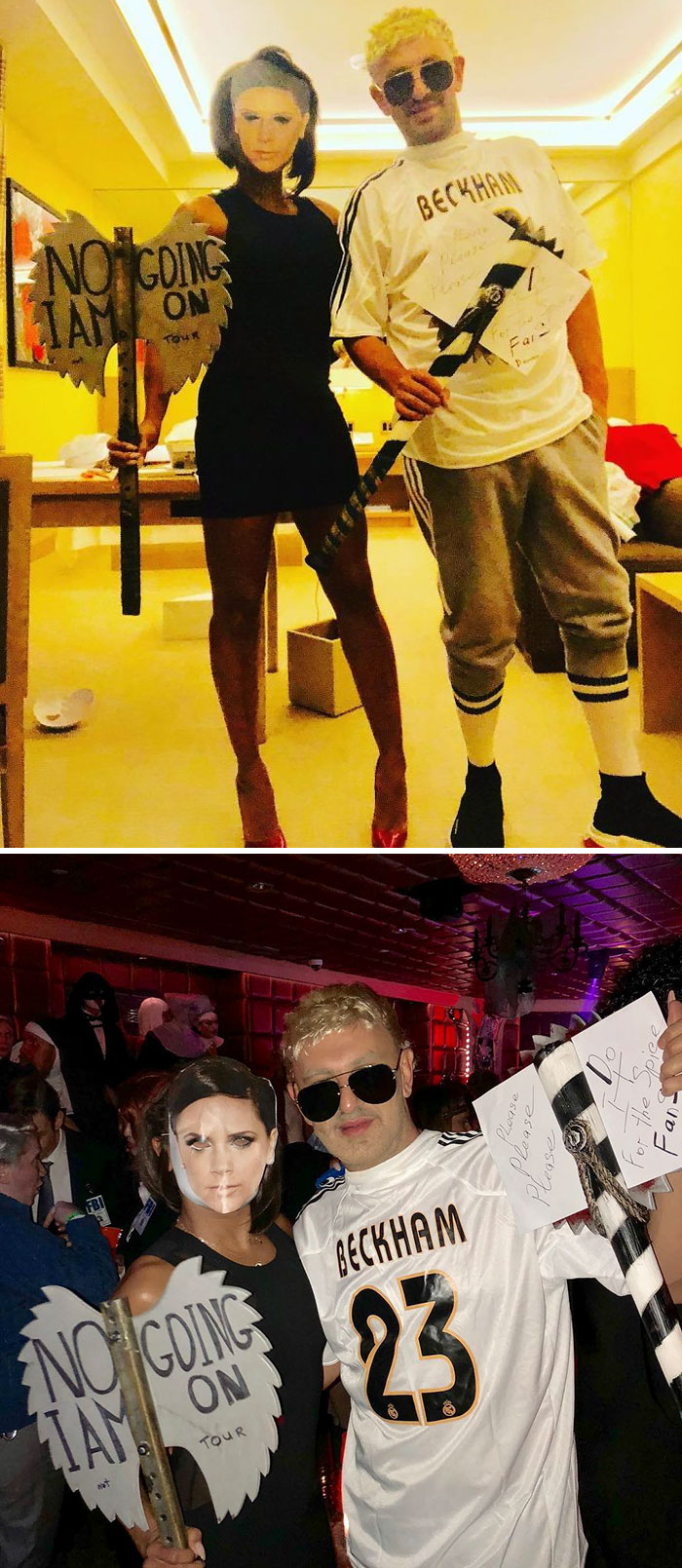 Mel B As Victoria Beckham