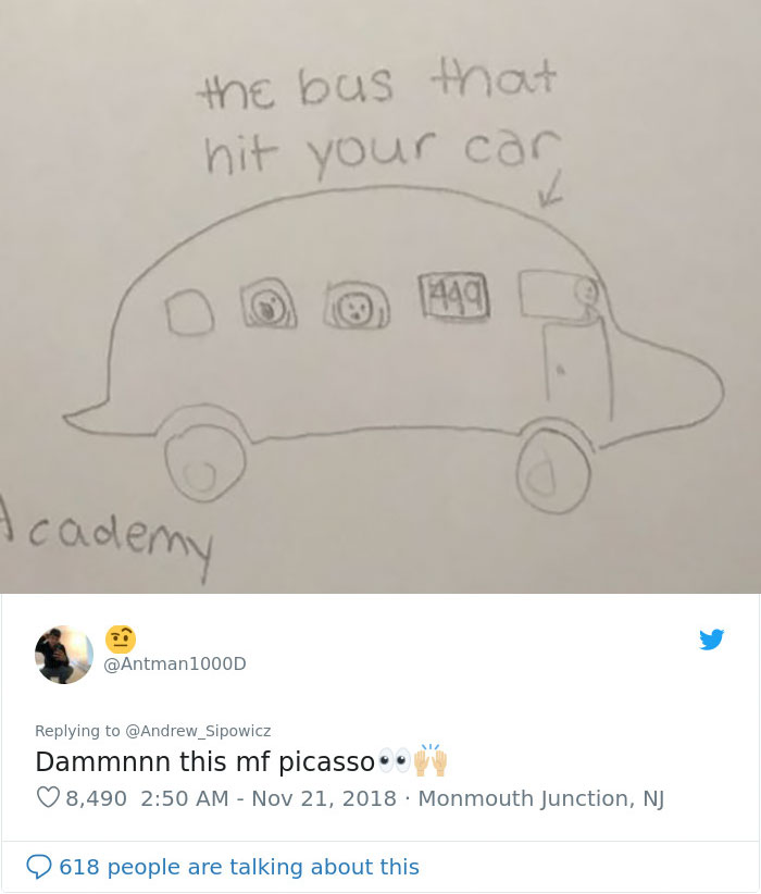 Guy Notices That Someone Hit And Run His Car, Finds A Hilarious Note From A 6th Grader Guy Notices That Someone Hit And Run His Car, Finds A Hilarious Note From A 6th Grader