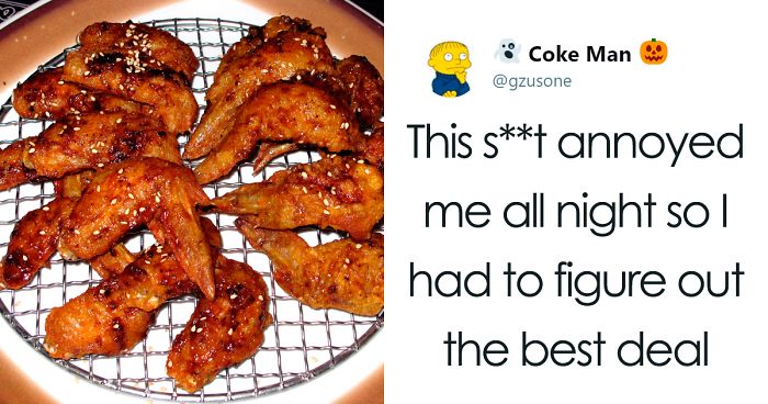 Chinese Restaurant Has The Weirdest Chicken Wing Pricing And People Are Drawing Graphs To Figure It Out