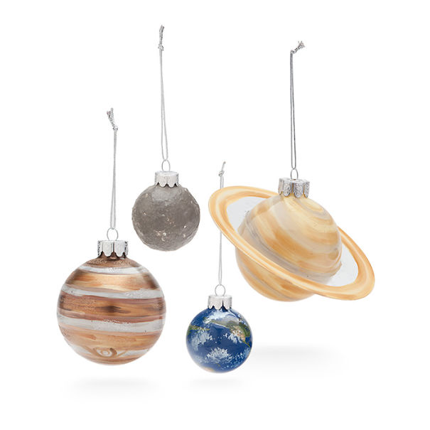 Planetary Glass Ornaments Are A Thing And They're Out Of This World