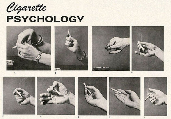 Cigarette Psychology: What Your Cigarette Holding Says About You