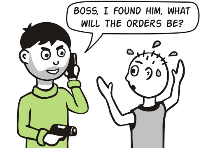 My 12 Comics About Jimmy The Literalist Mobster, Who Takes His Job Way Too Literally