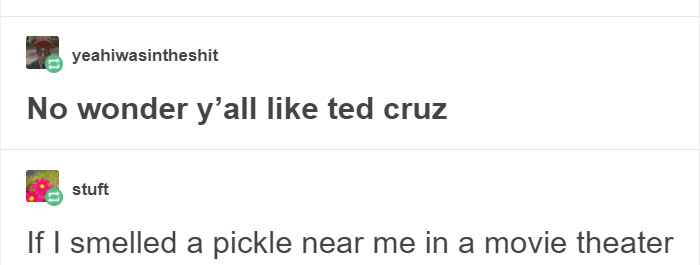 Turns Out That Texans Had No Idea No One Else Eats Pickles At Movie Theaters And It's Hilarious