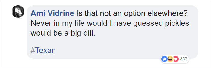 Turns Out That Texans Had No Idea No One Else Eats Pickles At Movie Theaters And It's Hilarious