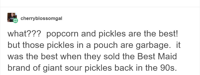Turns Out That Texans Had No Idea No One Else Eats Pickles At Movie Theaters And It's Hilarious