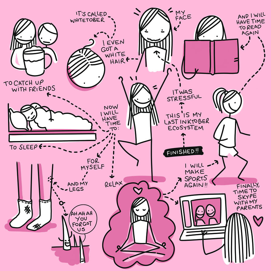 I Quit Sleeping To Draw Ecosystems