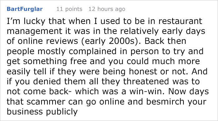 Customer Leaves Negative Yelp Review After 'Finding' Maggot In Food, Gets Destroyed By Restaurant Employee
