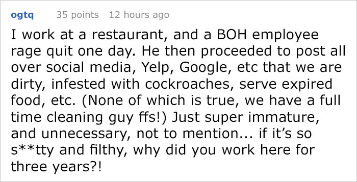 Customer Leaves Negative Yelp Review After 'Finding' Maggot In Food, Gets Destroyed By Restaurant Employee