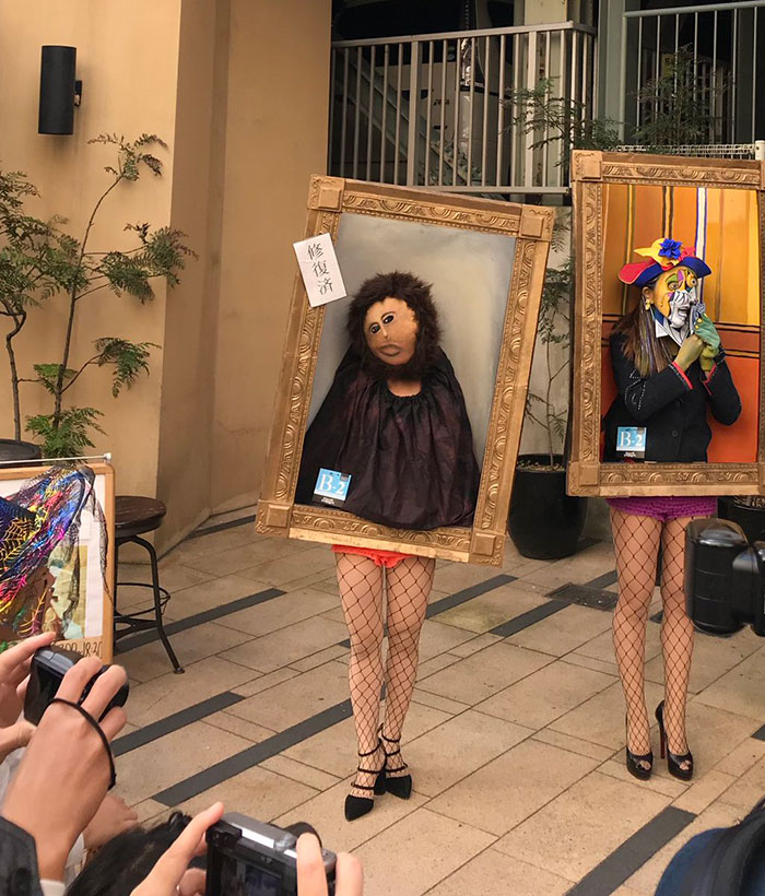 Japanese Art Students Turned Themselves Into Famous Paintings, Including The Biggest Fail Ever - Ecce Homo Japanese Art Students Turned Themselves Into Famous Paintings, Including The Biggest Fail Ever - Ecce Homo