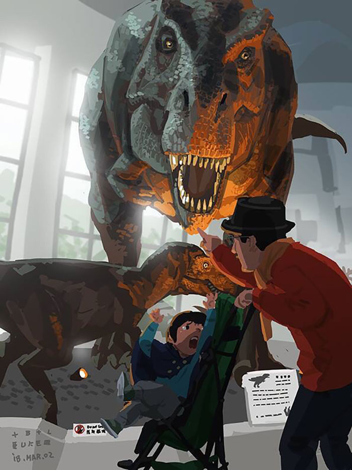 Father-Son-Love-Comics-Blue