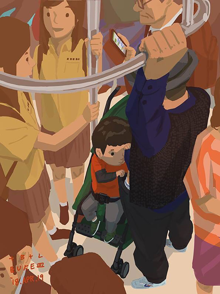 Father-Son-Love-Comics-Blue