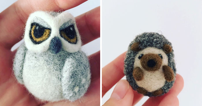 I Create Mini Figurines Out Of Felt
