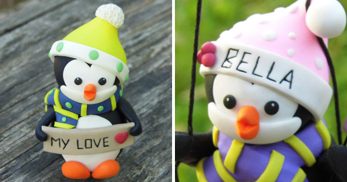 I Make Cute Penguin Ornaments For Christmas