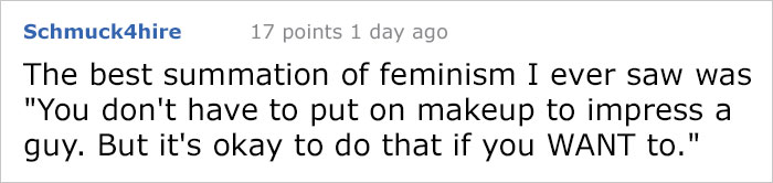 Feminist Claims That Women Who Dress Girly Are Victims Of Patriarchy, Gets Quickly Shut Down