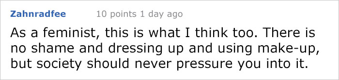 Feminist Claims That Women Who Dress Girly Are Victims Of Patriarchy, Gets Quickly Shut Down