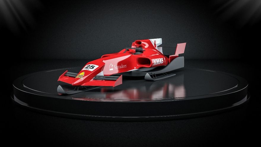 If Carlsberg, Ikea, Apple, Ferrari, Red Bull Re-Designed Santas Sleigh, This Is What It Would Look Like... If Carlsberg, Ikea, Apple, Ferrari, Red Bull Re-Designed Santas Sleigh, This Is What It Would Look Like...