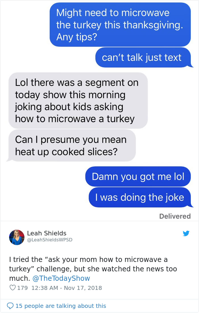 Microwave Turkey Prank