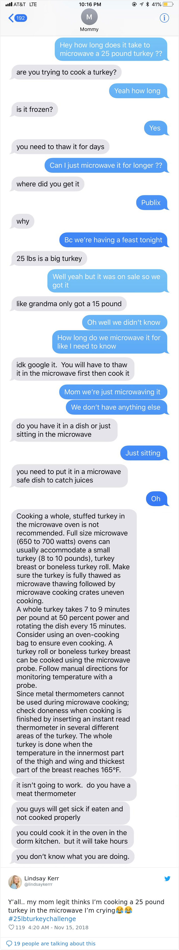 Microwave Turkey Prank