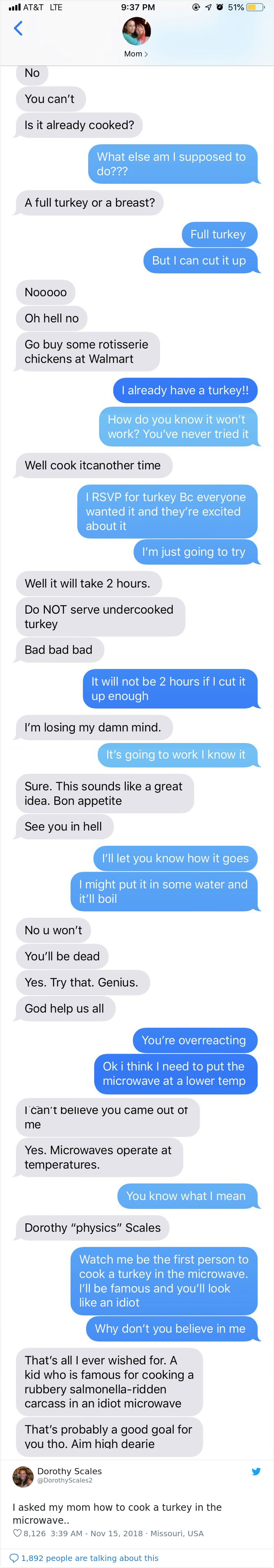 Microwave Turkey Prank