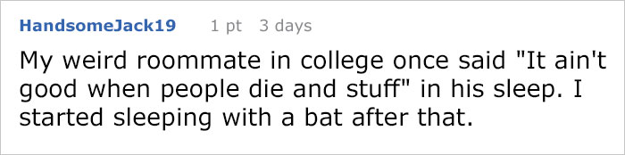 Girl Is So Creeped Out By What Her Boyfriend Says During His Sleep, She Shares Their Conversation Online Girl Is So Creeped Out By What Her Boyfriend Says During His Sleep, She Shares Their Conversation Online