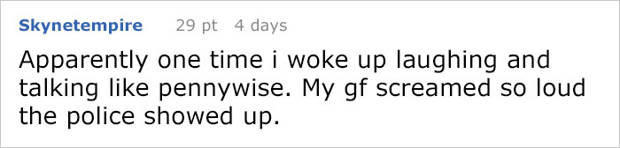 Girl Is So Creeped Out By What Her Boyfriend Says During His Sleep, She Shares Their Conversation Online Girl Is So Creeped Out By What Her Boyfriend Says During His Sleep, She Shares Their Conversation Online