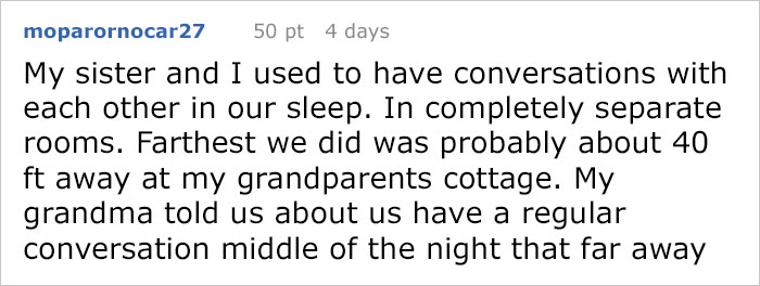 Girl Is So Creeped Out By What Her Boyfriend Says During His Sleep, She Shares Their Conversation Online Girl Is So Creeped Out By What Her Boyfriend Says During His Sleep, She Shares Their Conversation Online