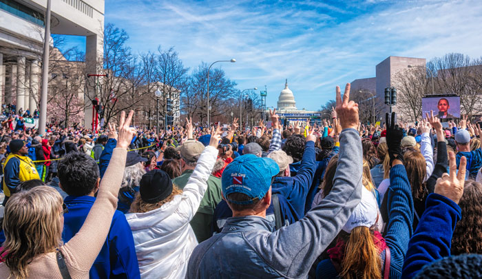 In 2018, Following The Stoneman Douglas High School Shooting, The Clooneys Pledged $500,000 To The "March For Our Lives"