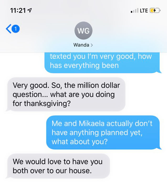 Grandma Who Accidentally Invited A Stranger To Thanksgiving Spends Third Thanksgiving With The Teen Grandma Who Accidentally Invited A Stranger To Thanksgiving Spends Third Thanksgiving With The Teen