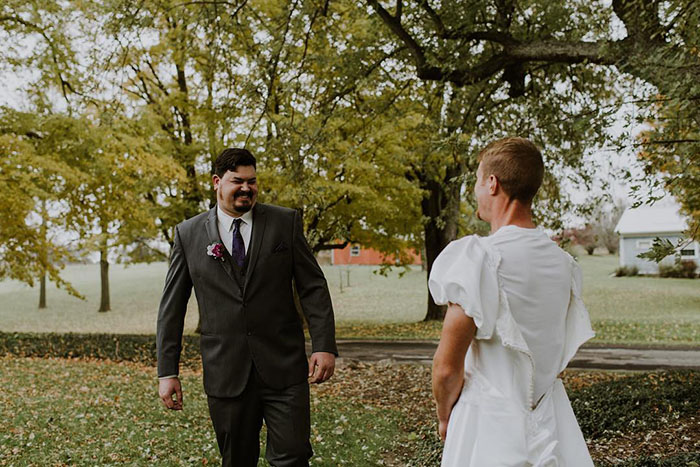 Bride Sends Groom’s Best Friend For ‘First Look’ Instead Of Herself