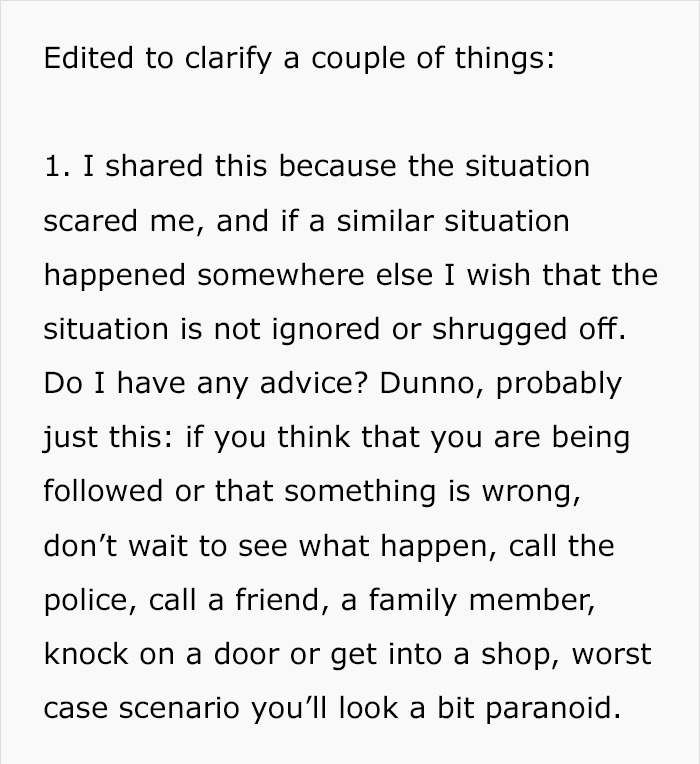 Guy Follows Girl Four Blocks To Her Car, Then Writes Her An Anonymous Letter Guy Follows Girl Four Blocks To Her Car, Then Writes Her An Anonymous Letter